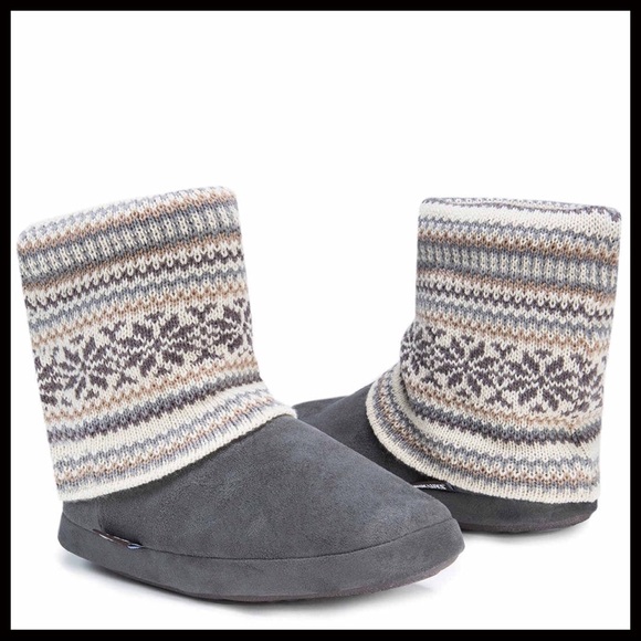 MUK LUKS BOOTIES Slipper Boots - Picture 3 of 7